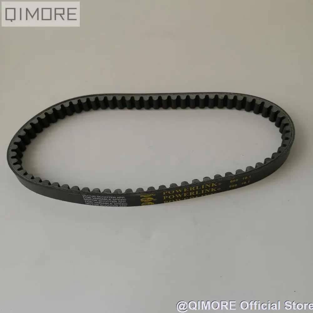 Ременные ворота приводного ремня CVT Powerlink 669 18 1 для скутера мопеда квадроцикла 139QMB