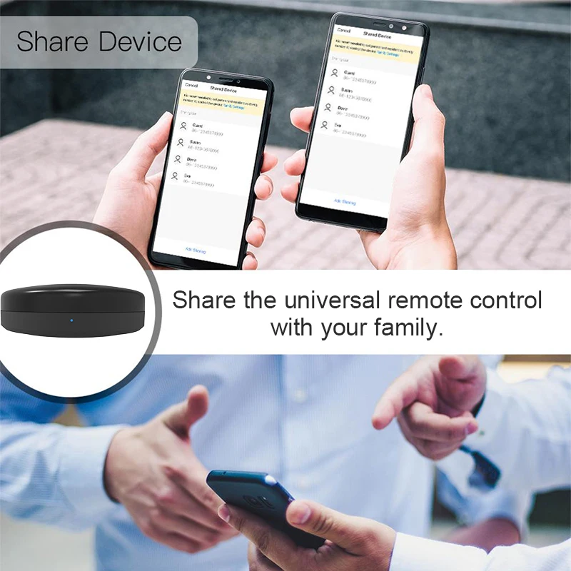 

Universal IR Smart Remote Control WiFi Infrared Home IR Blaster Control Hub With Tuya Google Alexa Assistant WIFI Remote Control