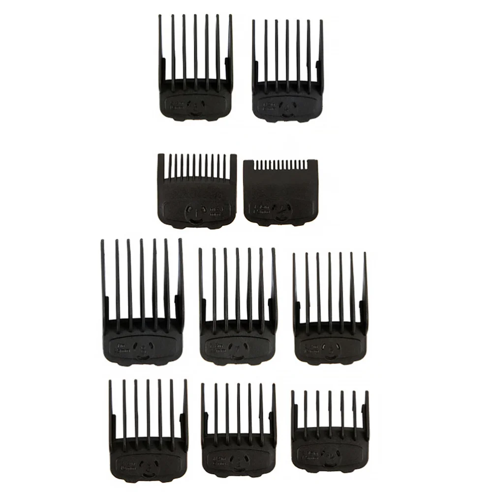

10Pcs Hair Clipper Guides Hair Trimmer Attachment Hair Clipper Combs Parts