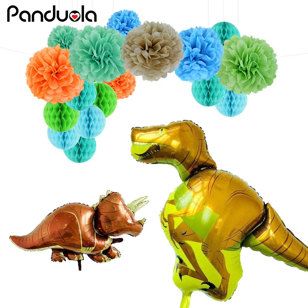 Воздушные шары Динозавр Надувные для вечеринки день рождения украшения Детские