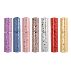 Портативный дорожный флакон для парфюма, 10 мл, с рисунком из ротанга