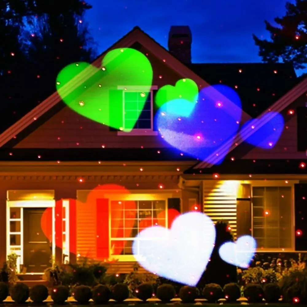 

Christmas Projector LED Light Outdoor Multicolor Landscape Lamp for Yard Garden Festival Party ALS88