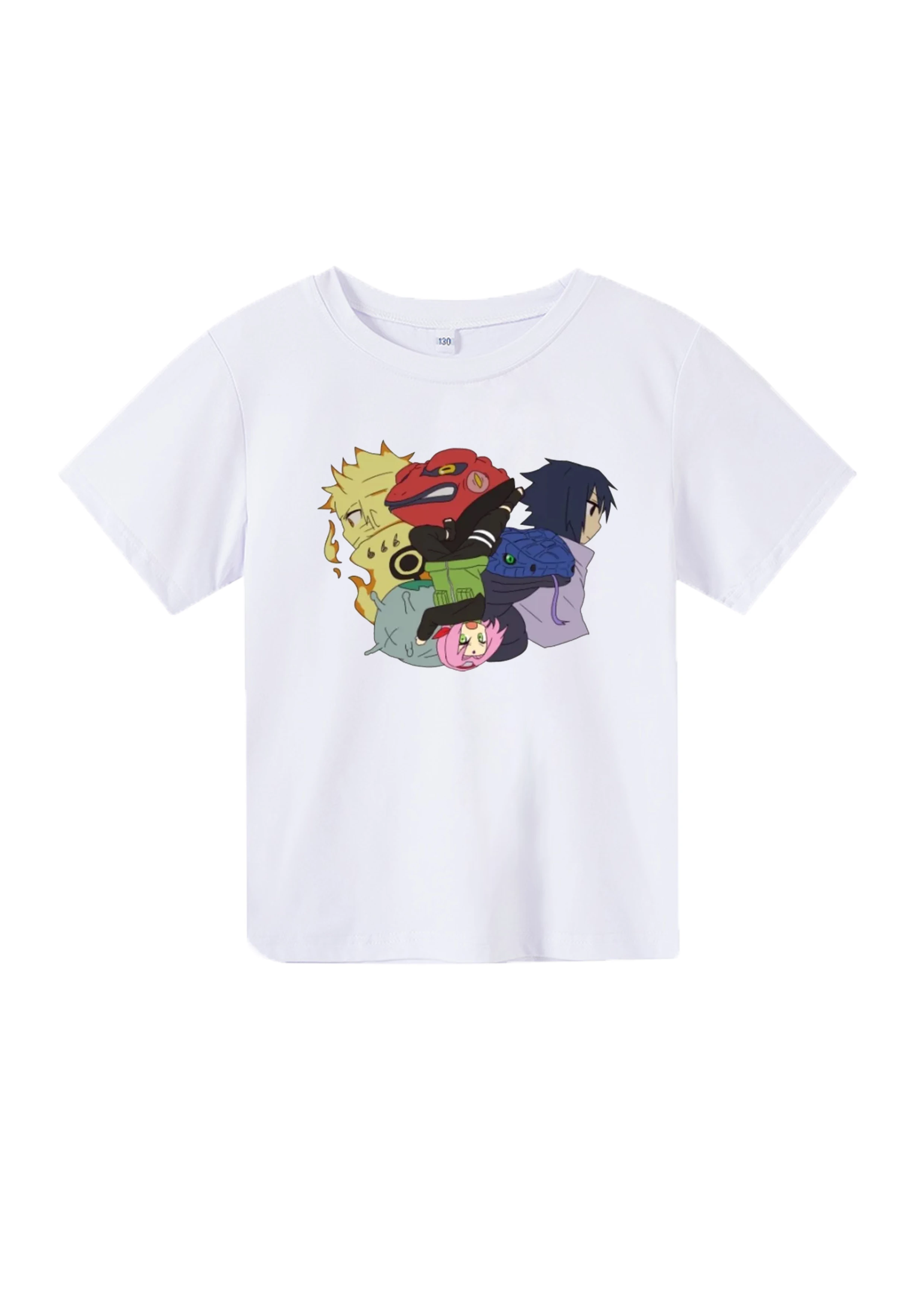

hanurosakura T-shirt, short sleeve and cotton NinjaTops for girls and boys, 2021 Summer Children's clothing, Anime clothes