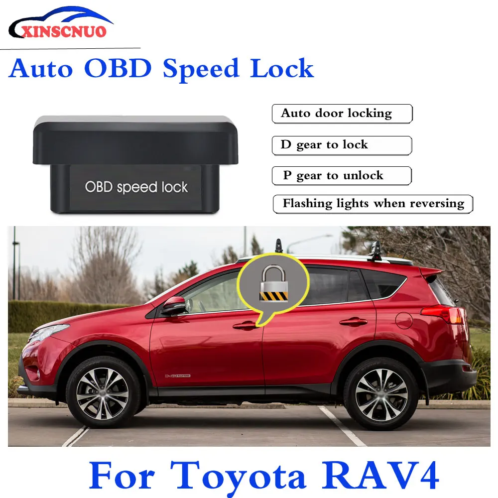 

Новый Умный автоматический замок XINSCNUO OBD для Toyota RAV4 2009 ~ 2015, профессиональный производитель, Автомобильный Дверной замок, автомобильная элек...