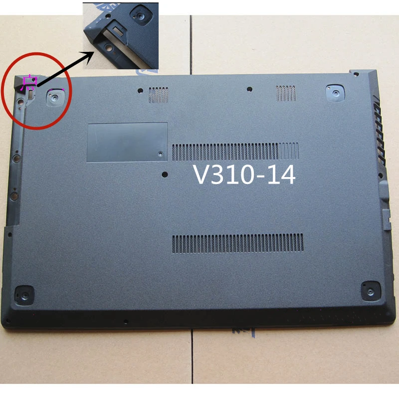 

New Bottom Cover Lower Case Base Carcass For Lenovo V310-14 V310-14ISK V310-14IKB Topcase Palmrest Upper Cover Keyboard Housing