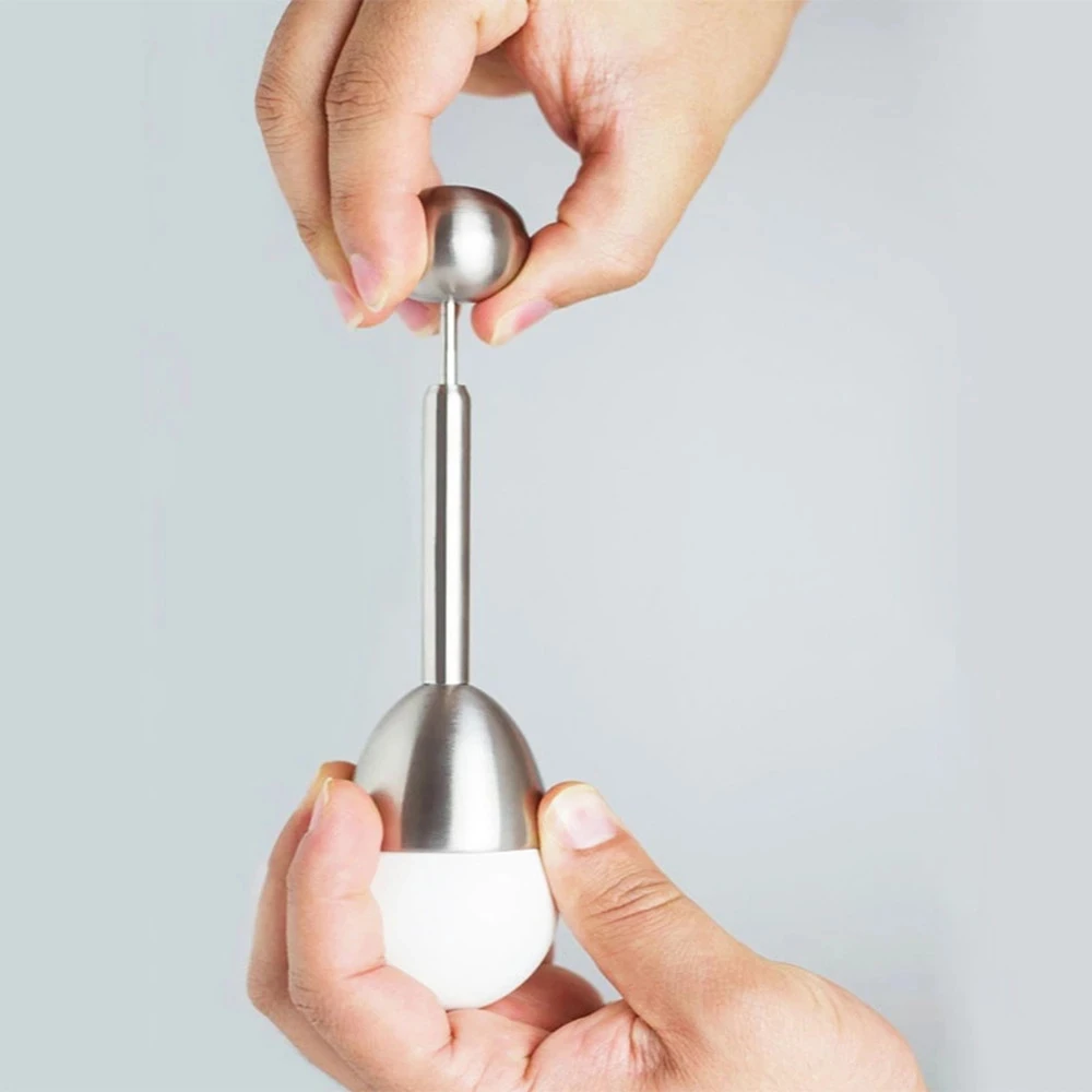 

Egg Scissors Stainless Steel Boiled Raw Egg Open Egg Topper Cutter Shell Opener Creative Kitchen Tools Set