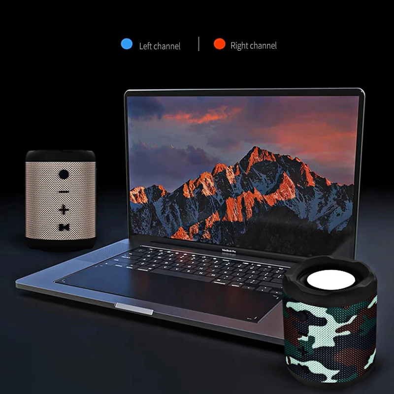 M2 Bluetooth speaker mini computer speakers subwoofer radio wireless portable sound box with mic Outdoor Bass Column Support TF |