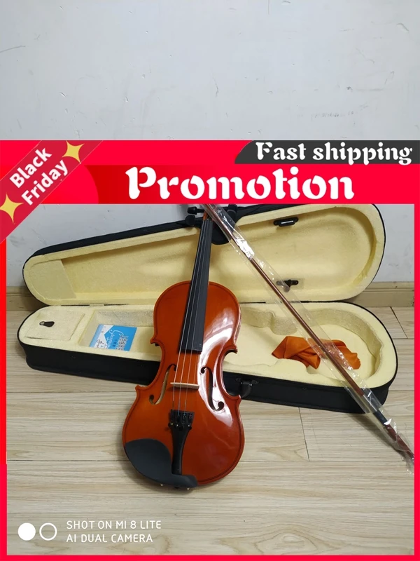 

full wooden violin 1/16 1/10 Boutique for children violin