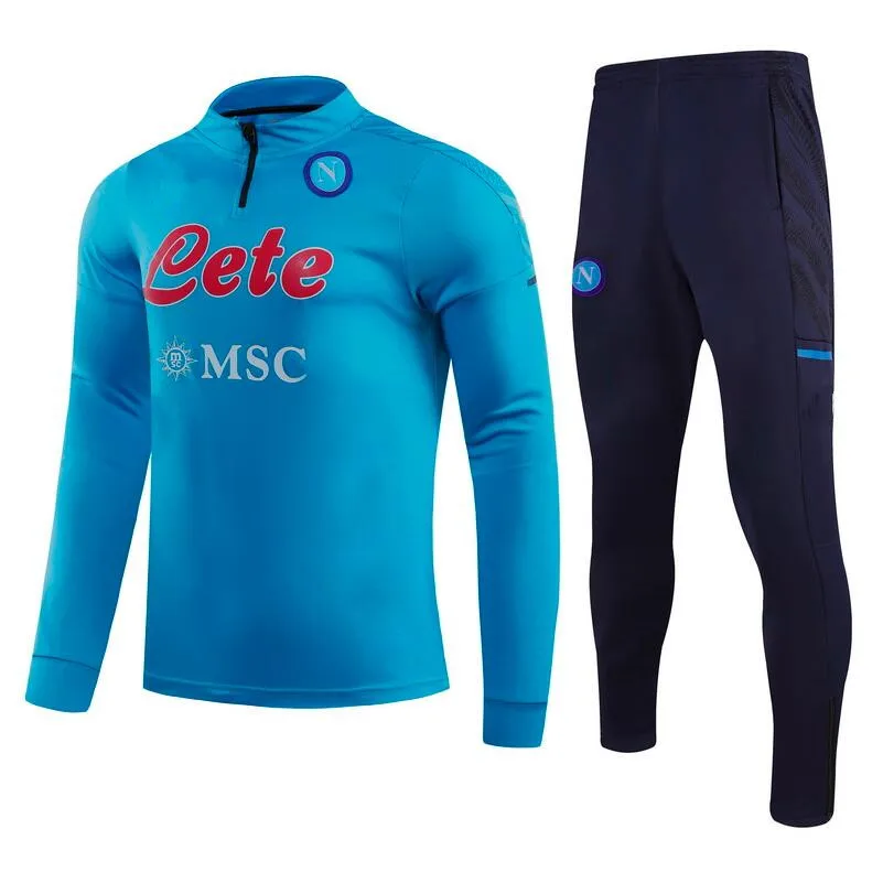 

21 22 men+kids Full zipper jacket tracksuit survetement 2021 2022 survetement foot chandal futbol training suit sportswear