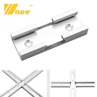 Универсальный штифт для деревообработки, Т-образный пересекающий коннектор, запчасти для алюминиевого деревообработки, Т-образный паз, крестовые инструменты сделай сам
