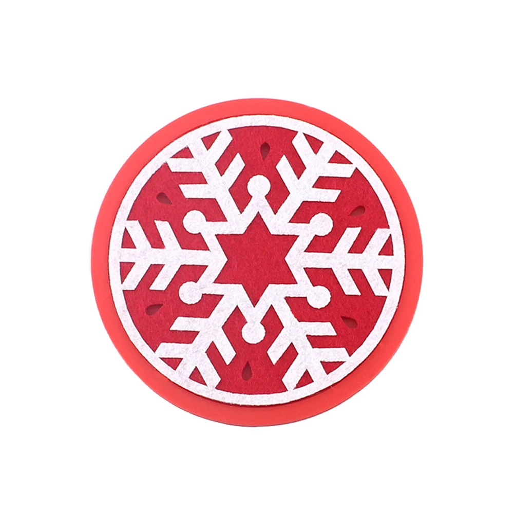 Рождественское украшение обеденный стол коврик Рождественская елка снежинка