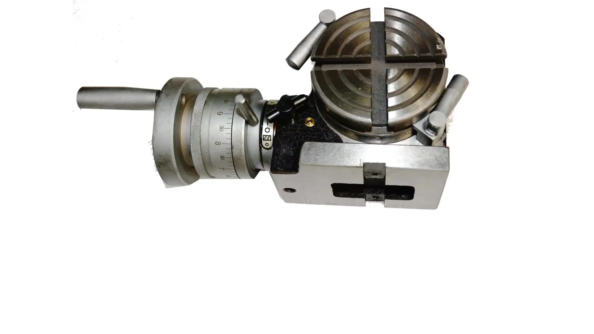 

Hot sale HV-6 series Horizontal and vertical rotary table for Milling machine,table size 150