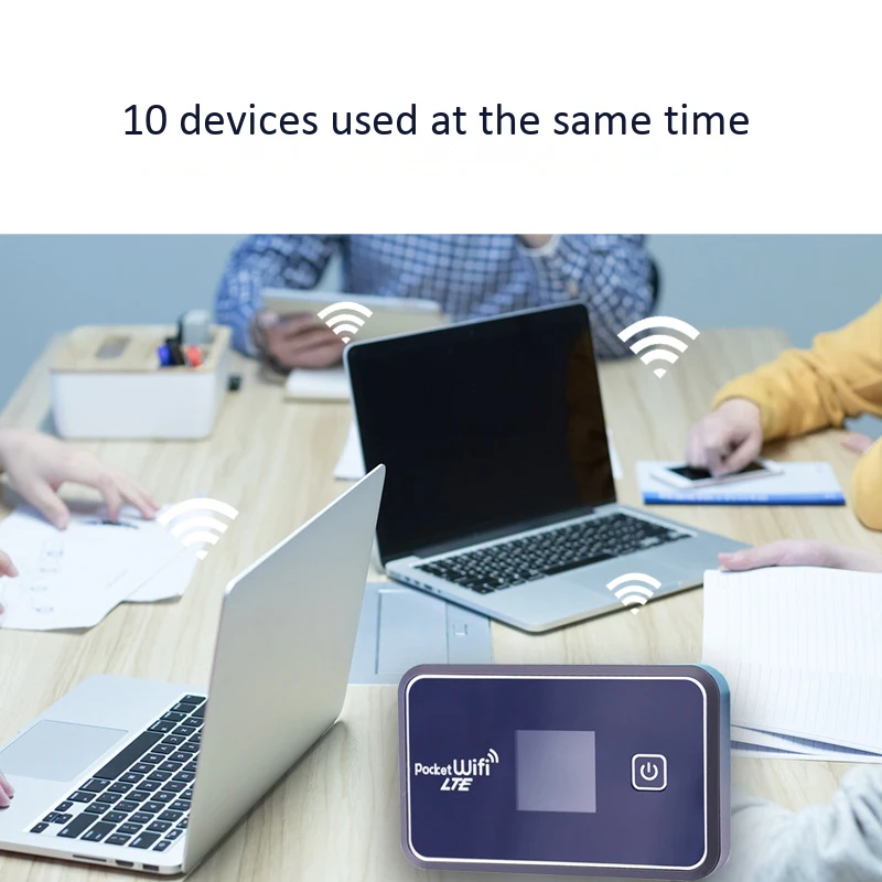 Unlocked 4G Lte Wifi Router Portable 150Mbps Global Network Card Hotspot 4500Mah Charging for iPhone Sumsang Tablet Pc