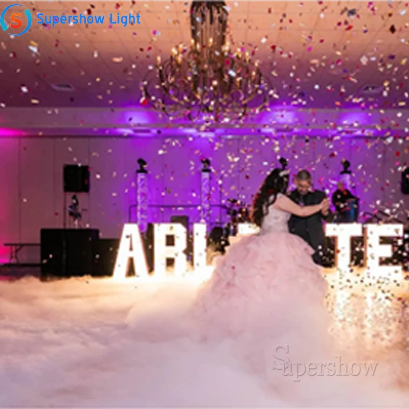 3500 Вт низкий лежа сухой лед машина тумана сценический эффект сухого льда с низким