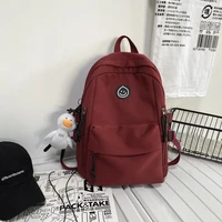 backpack womens leisure backpack wear resistant student schoolbag large capacity multifunctional bag