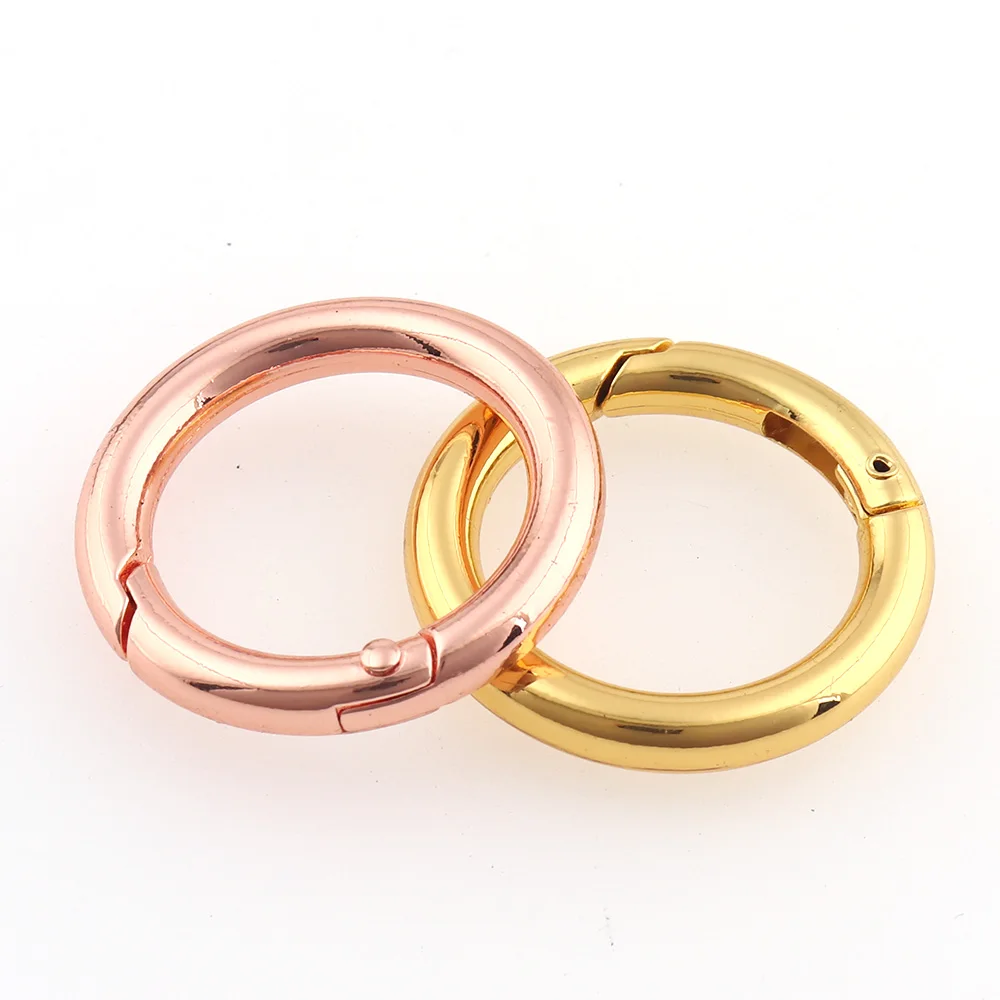 20 мм розовое золото/золото пружина рамки уплотнительное кольцо пряжки зажимы