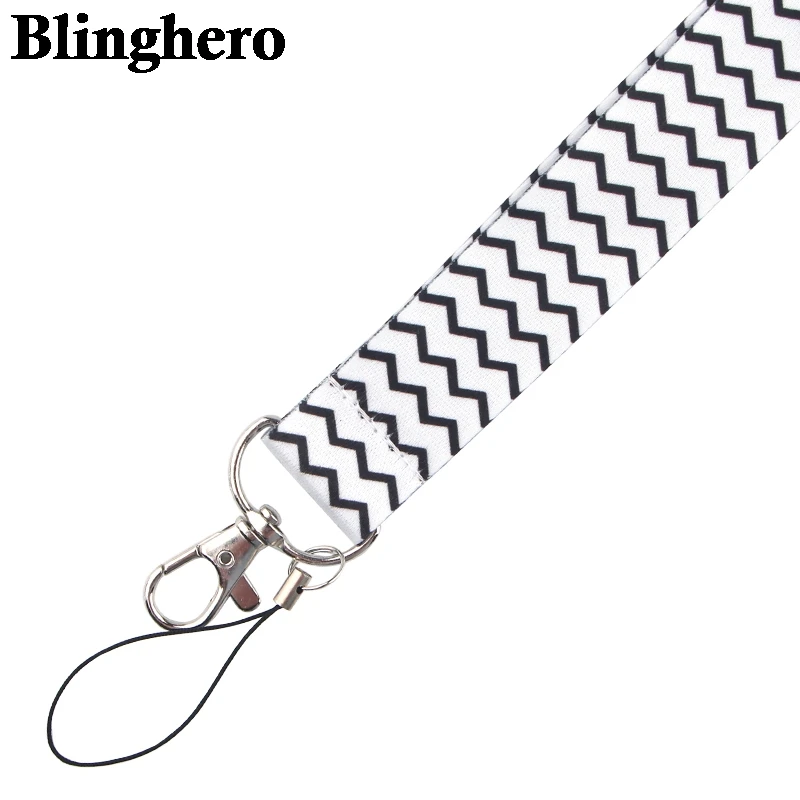 

CA391 Twin Peaks Lanyards Cool Neck Strap Mobile Phone Keys ID Card Holder Lanyard For Keys DIY Hanging Rope Lanyards