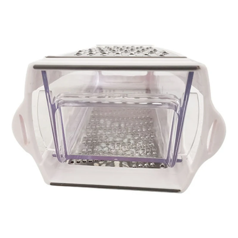 

Double-sided Grater Cheese Cutter Duplex Kitchen Utensils Potato Cheese Butter Grater Fruits And Vegetables Cutter Shredder Box