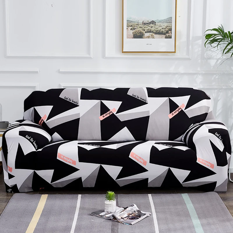 Цветочный принт розовый чехол для дивана хлопок эластичный гостиной кубре