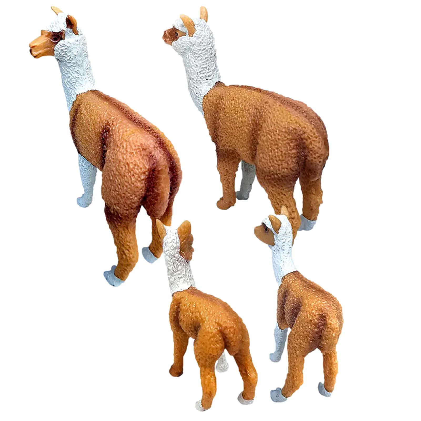 8 шт. миниатюрная фигурка альпака животного домашний декор Сказочная