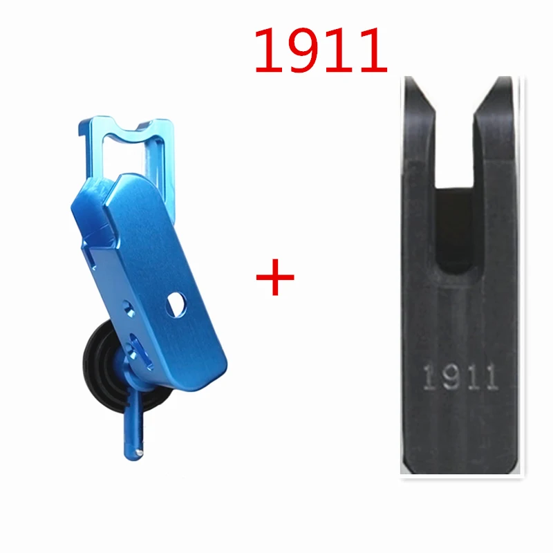 1911 BLUE Горячая TMC IPSC алюминиевая гоночная кобура и блок вставки для: SV, Glock CZ shadow 2 Черный Красный Синий Охота Вечерние - Цвет: 1911 BLUE