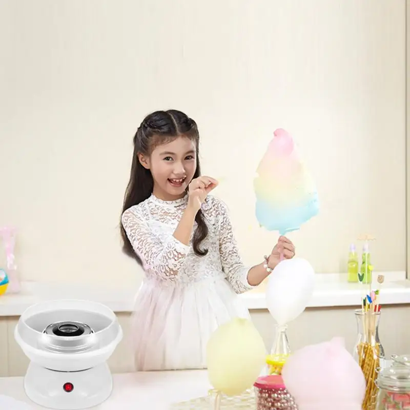 

Electric DIY Sweet Cotton Candy Maker Portable Cotton Sugar Floss Machine Girl Boy Gift Children's Day Marshmallow Machine HWC