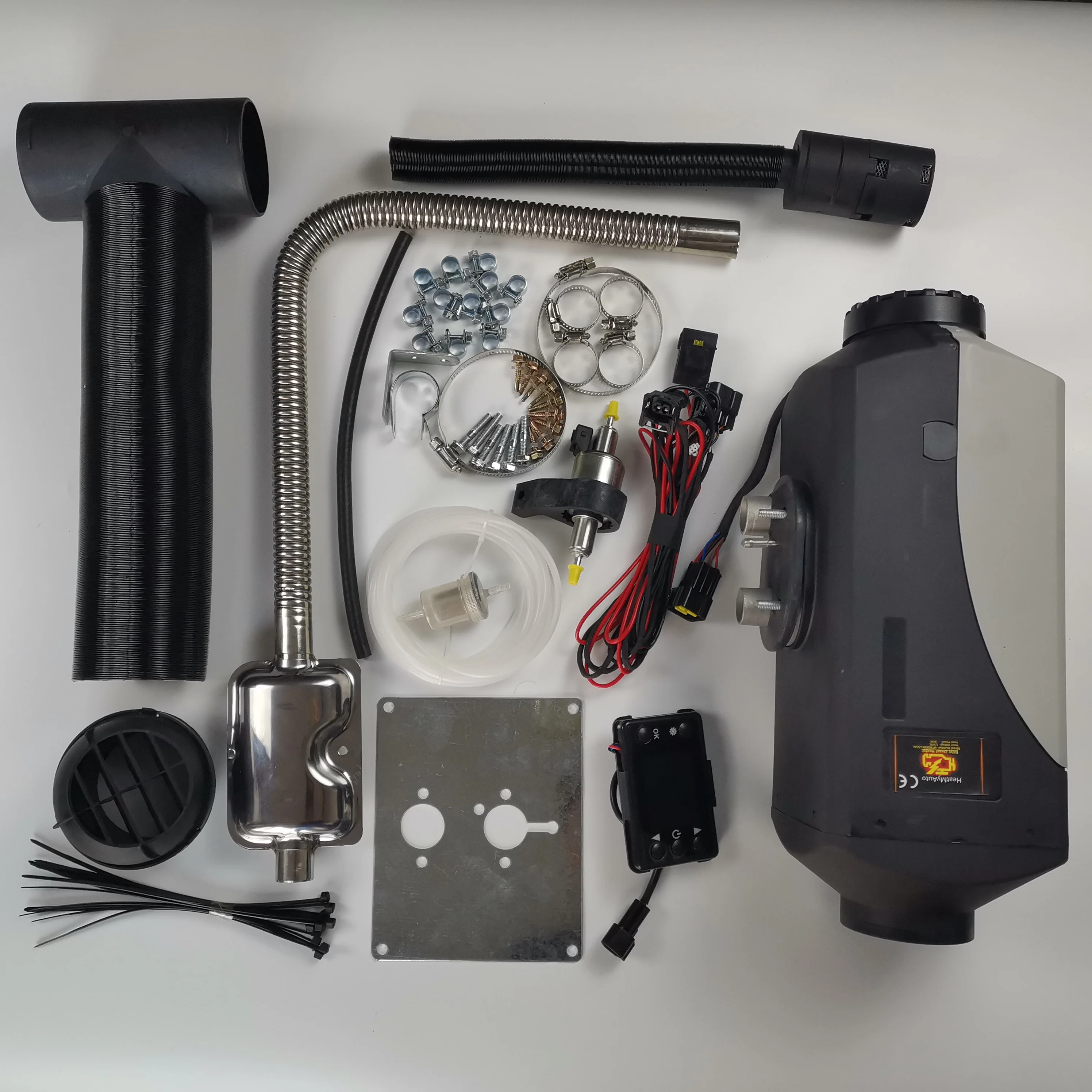 

Стояночный воздушный отопитель Webasto, 5 кВт, 12 В, дизельный нагреватель для лодок, автомобилей, автодомов, минивэнов, с пультом дистанционного управления, замена Eberspacher D4