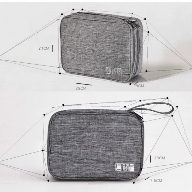 Новая модная Водонепроницаемая дорожная сумка для хранения электронных