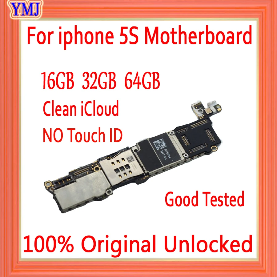 Материнская плата для iphone 16 ГБ 32 64 без Touch ID 100% оригинальная разблокированная