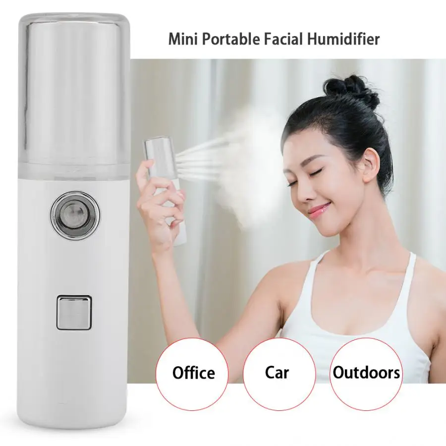 USB перезаряжаемый портативный увлажнитель для лица мистер распылитель нано