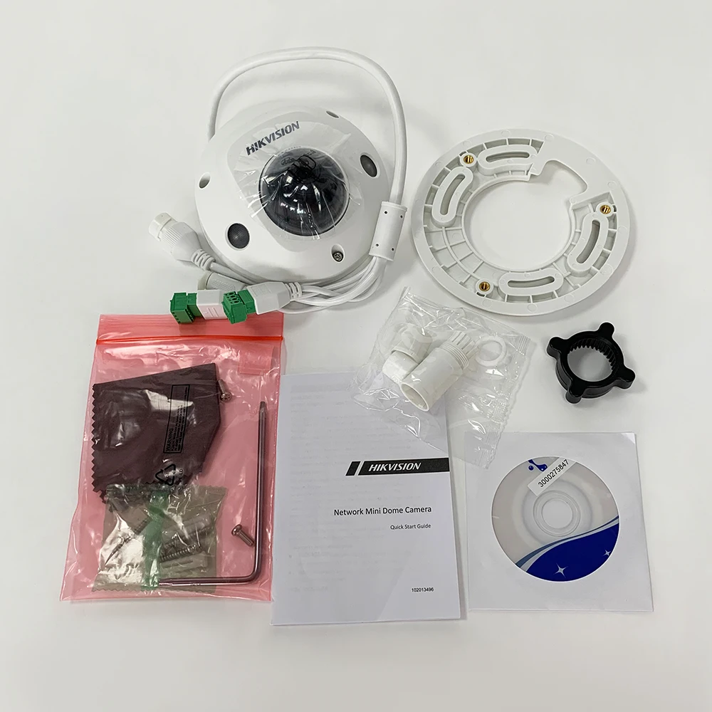 

Original Hikvision English DS-2CD2543G0-IS 4MP POE Mini Dome Camera indoor Built-in Microphone two-way Audio H.265 IR