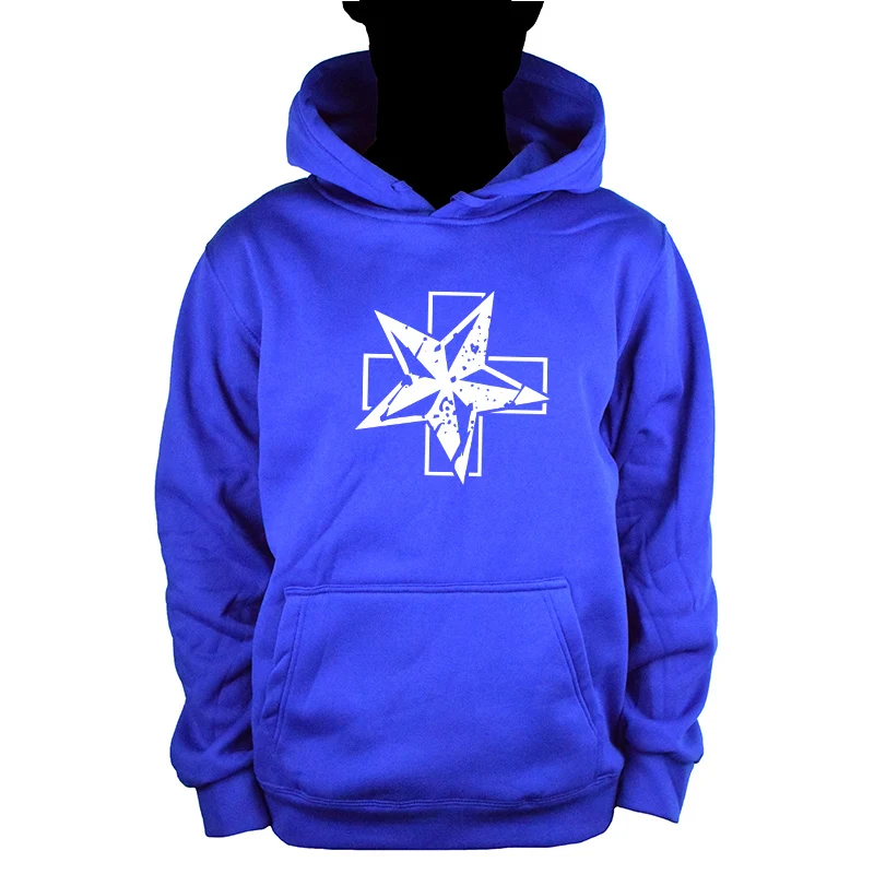 Новый мужской свитер с капюшоном и длинными рукавами 100% хлопок удобный мягкий