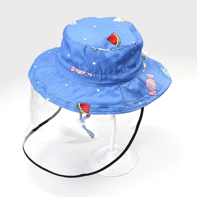 

SILOQIN Children's Sun Hats Segmented Anti-UV Protective Hat Pure Cotton PE Antifoam Babys Girls Hats Breathable Caps With Rope
