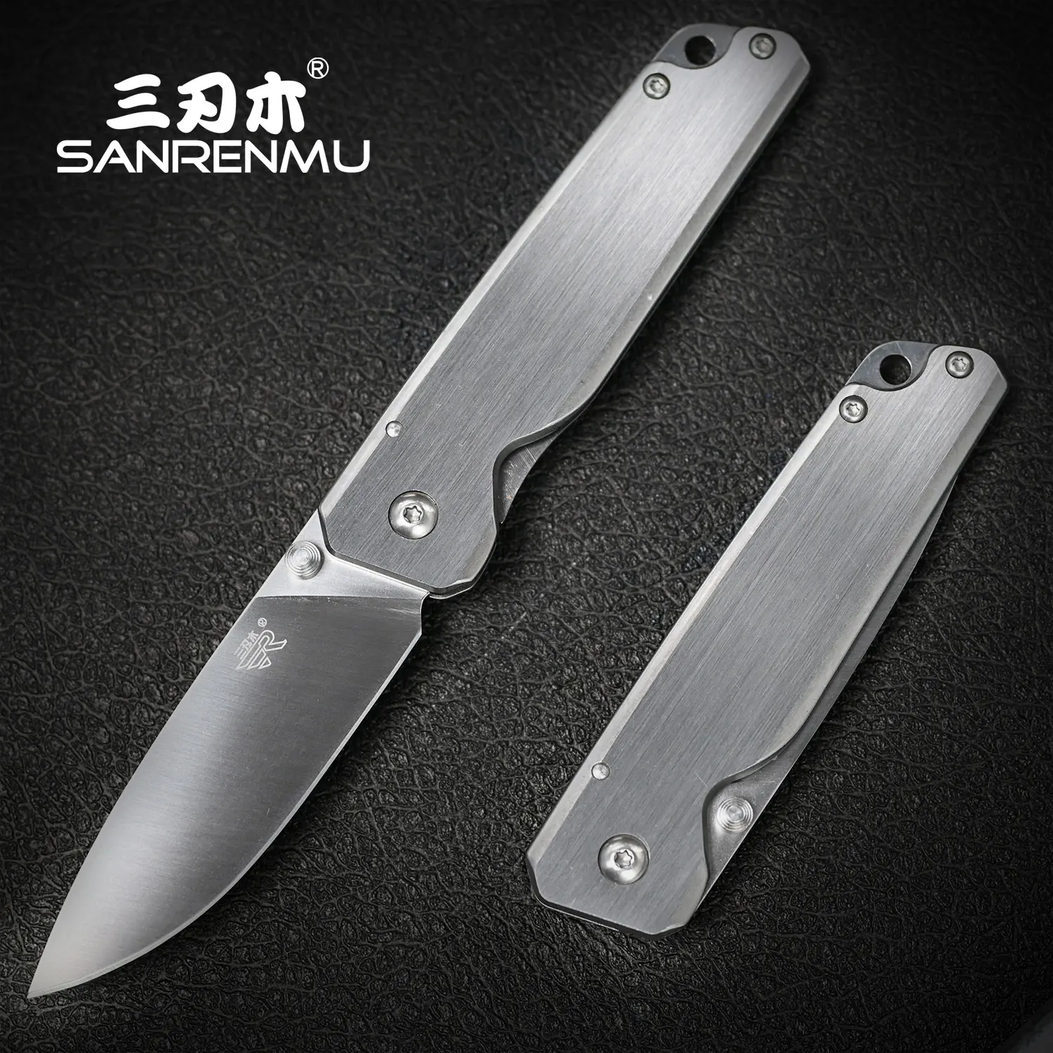 

SANRENMU 7096 12c27 Steel blade Outdoor Pocket Folding Knife Camping Hunting Fishing Survival Tactical Rescue Edc Tool knives