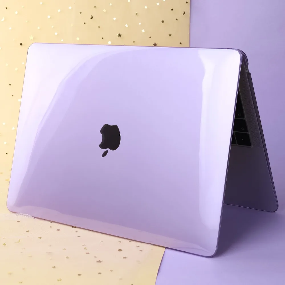 Новый Кристальный Жесткий Чехол для ноутбука Apple Macbook 11 12 13 15 дюймов Air Pro retina с/без
