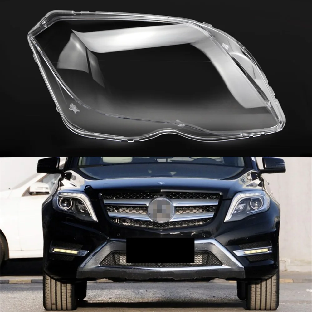 Фары объектив для Mercedes Benz GLK200 GLK260 GLK300 2013 2014 2015 фары замена крышки автомобиля