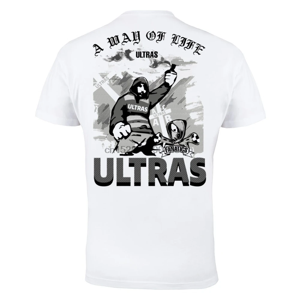 2019 Новые мужские футболки летние повседневные Ultras образ жизни Футбольные
