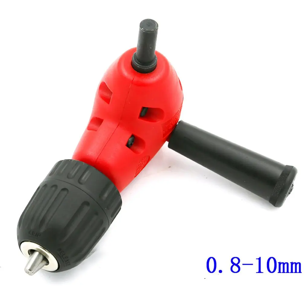 90 Degree Keyless Drill Adapter Right Angle Chuck Attachment Bit Key for Electric Herramientas Para Carpinteria | Инструменты