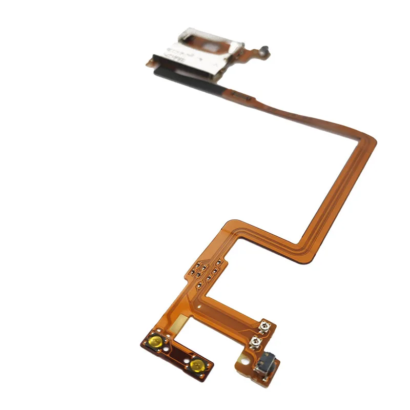 Оригинальные запасные части для NDSI DSI слот карты памяти L R клавиатура с кабелем