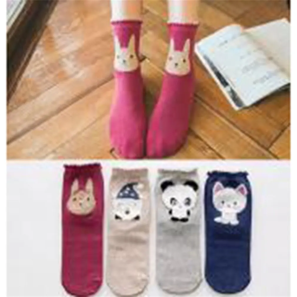 

Cartoon Female Socks Floor Socks Girls Wogirls Socks