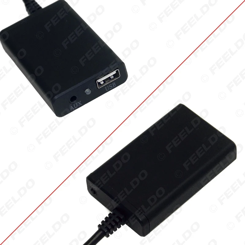 Автомобильный цифровой медиаплеер FEELDO USB/AUX/MIC/Bluetooth для Volkswagen/Audi/Skoda/Seat (1990-х ~ 2000-х) |