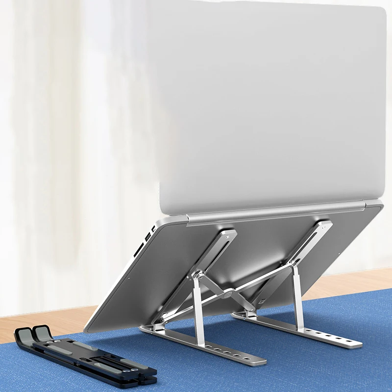 

Foldable Laptop Stand Notebook Stand Aluminium Tablet Base Portable Laptop Adjustable Stand for PC Macbook Pro Notebook Stand