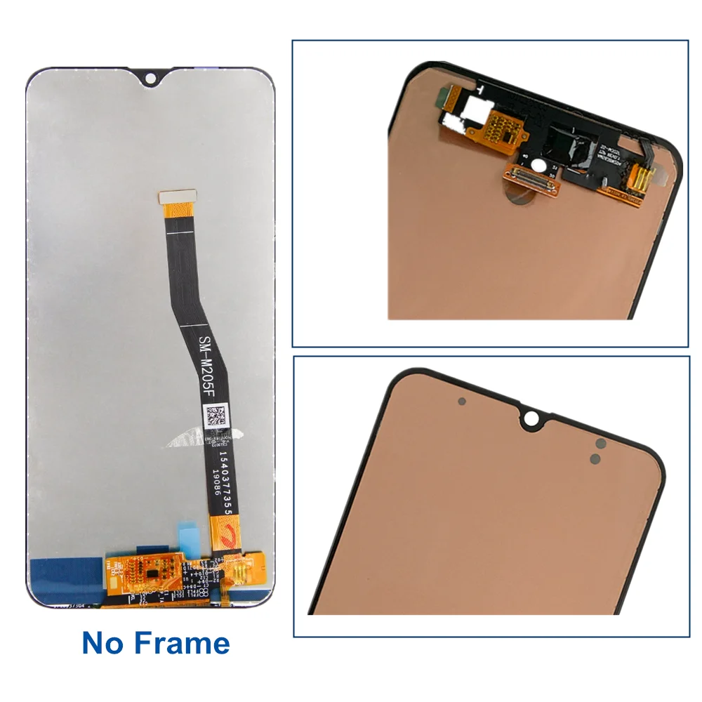 

CellPhone OLED Touch Screen with Frame for Samsung GALAXY A40s M30 M20 M205F M31 LCD Screen Display Assembly Spare Parts