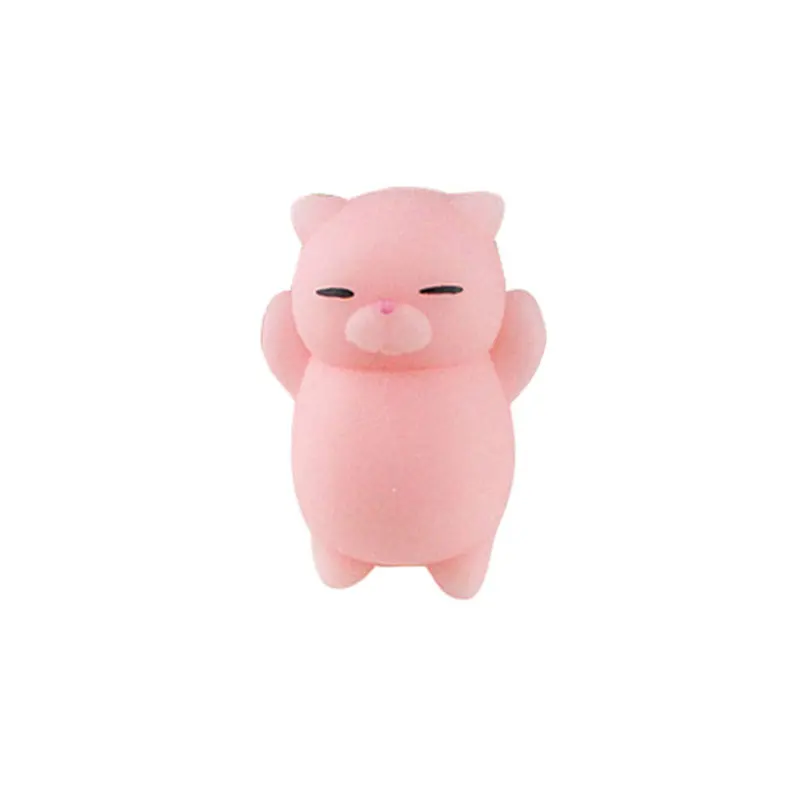 Сжимаемый кавайный Кот Мягкий медленно Восстанавливающий форму