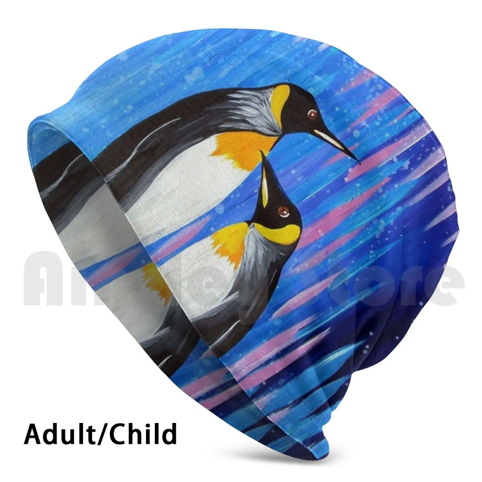 

Облегающие шапки Penguins In Love, пуловер, кепка, удобный чехол для телефона с пингвином в виде пингвина на пингвина