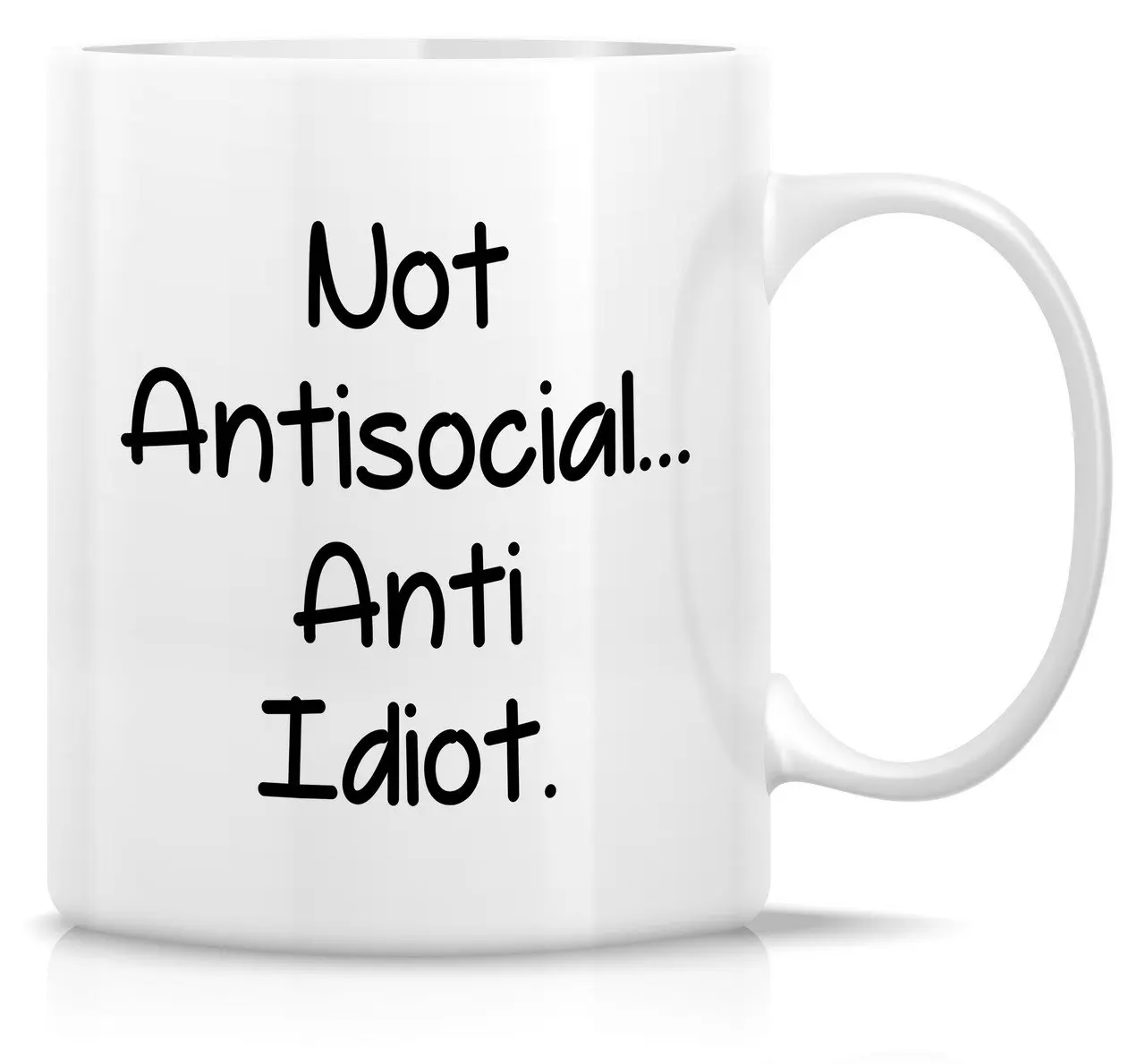 Керамические кофейные кружки с защитой от идиотов 11 унций забавные сарказские