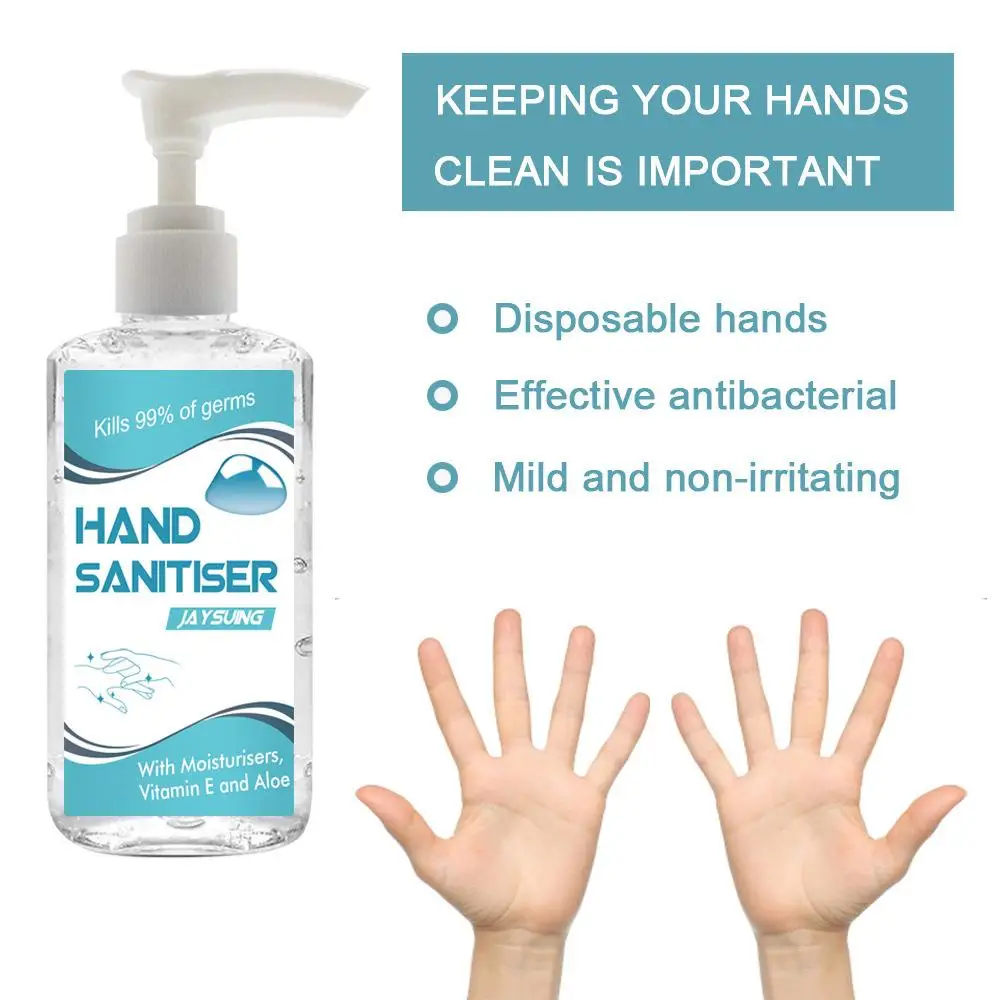 

60ml Antibacterial Hand Sanitizer Amino Acid No-wash Bacteriostatic Disinfectant Hand Washing Gel