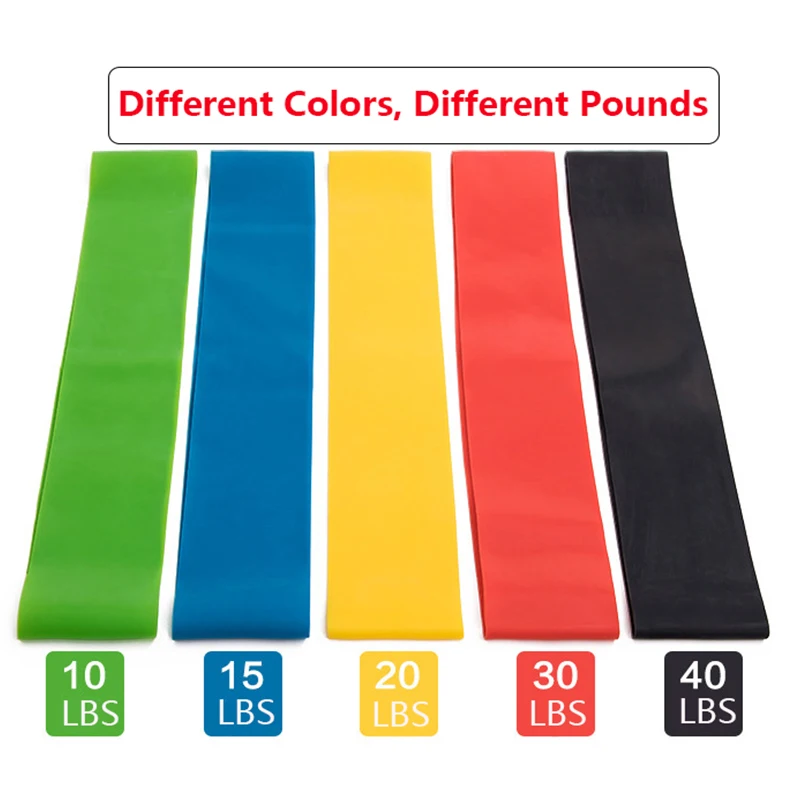 2 шт. эластичные ленты для занятий йогой и фитнесом спортом в тренажерном зале