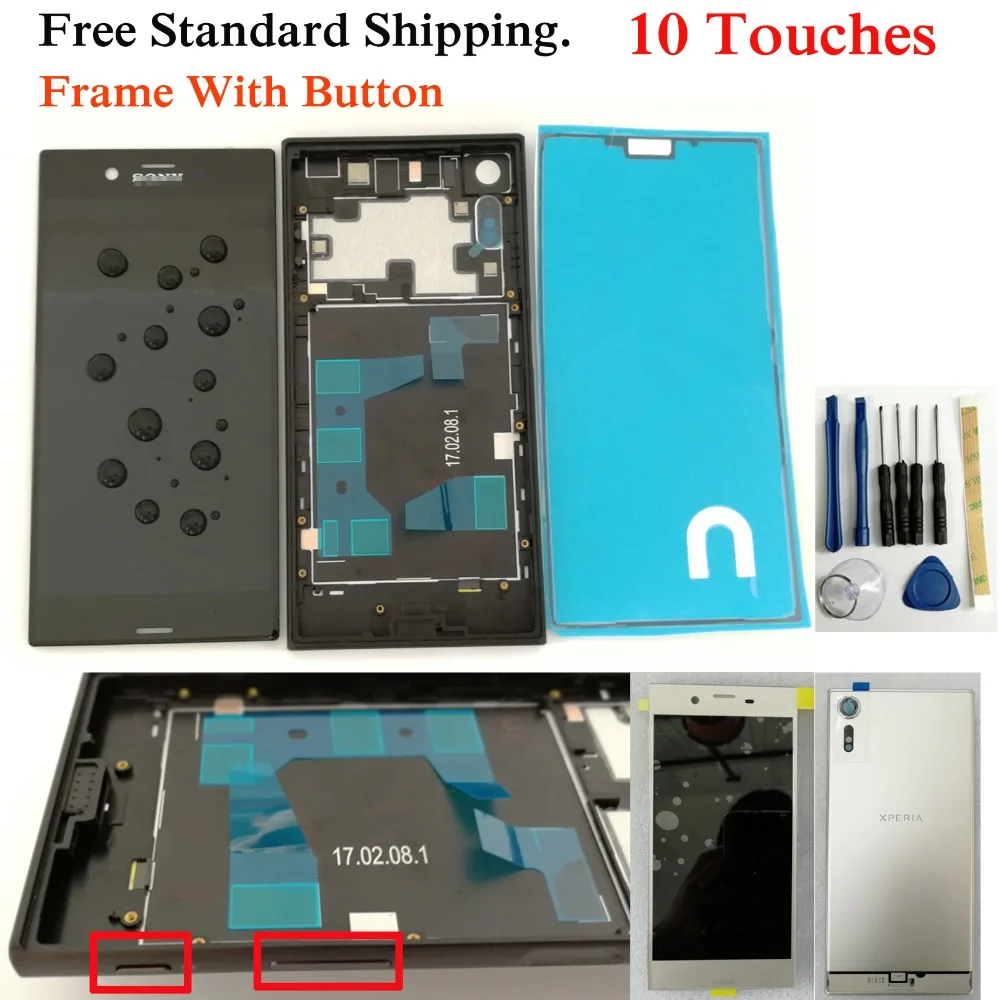Shyueda IPS 100% оригинальный новый с рамкой для SONY Xperia XZS G8231 G8232 5 2 &quot10 тонов Новый