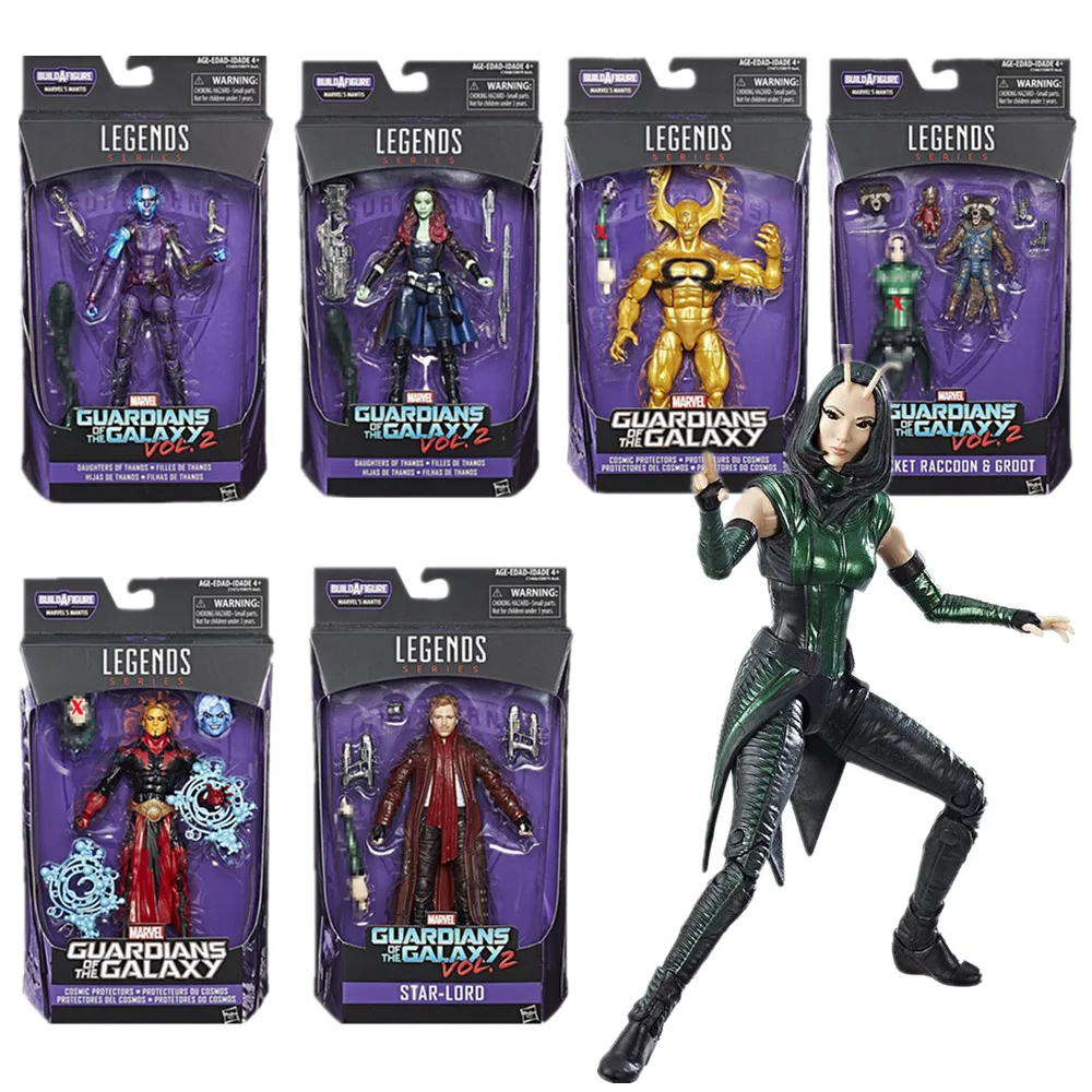 

В наличии Hasbro Marvel легенды стражи Галактики небула гамора звезда лорд ракета Аниме Фигурки Коллекционная модель без сборки